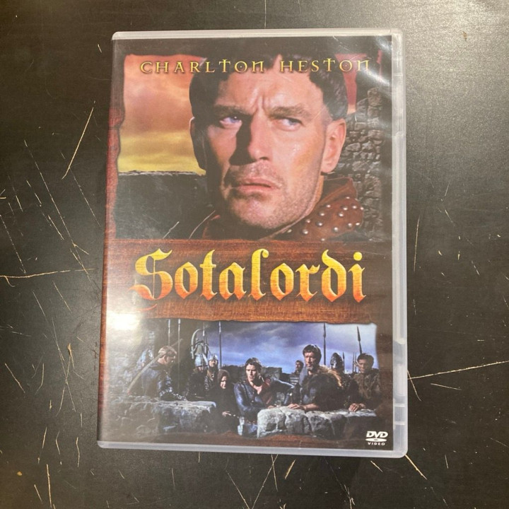 Sotalordi DVD (VG+/M-) -seikkailu-